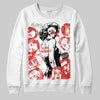 Jordan 4 Toro Bravo DopeSkill Sweatshirt Built Different Graphic Streetwear - White