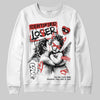 Jordan 4 Toro Bravo DopeSkill Sweatshirt Certified Lover Graphic Streetwear - White