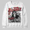 Jordan 4 Toro Bravo DopeSkill Sweatshirt No Money No Lust Graphic Streetwear - White