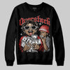 Jordan 4 Toro Bravo DopeSkill Sweatshirt Overstack Graphic Streetwear - Black