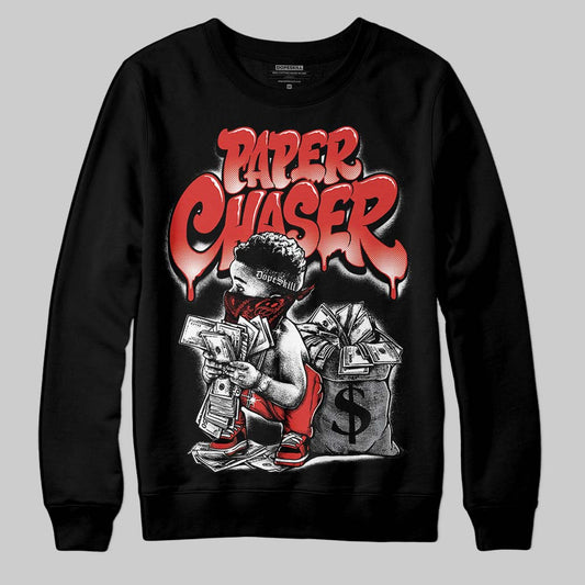 Jordan 4 Toro Bravo DopeSkill Sweatshirt Paper Chaser Boy Graphic Streetwear - Black
