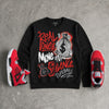 Toro Bravo 4s DopeSkill Sweatshirt Real Ones Move In Silence Graphic