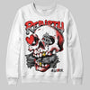Jordan 4 Toro Bravo DopeSkill Sweatshirt Rebirth Graphic Streetwear - White