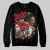 Jordan 4 Toro Bravo DopeSkill Sweatshirt Stressless Graphic Streetwear - Black