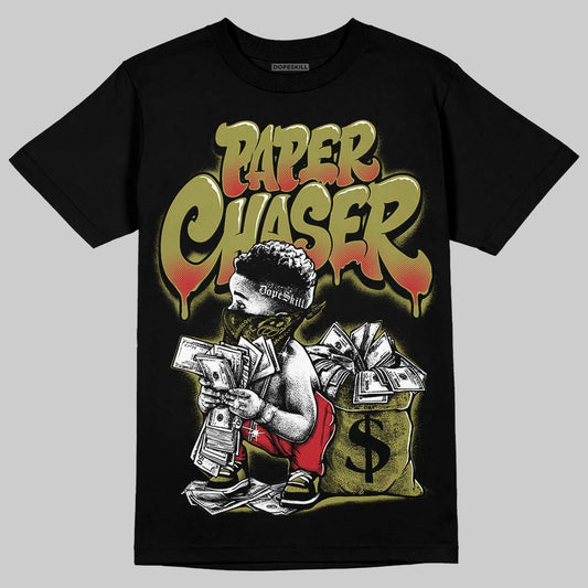 Max 95 Big Bubble x Aya Brown Atomic Green and Black DopeSkill T-Shirt Paper Chaser Boy Graphic Streetwear - Black