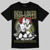 Max 95 Big Bubble x Aya Brown Atomic Green and Black DopeSkill T-Shirt Real Lover Graphic Streetwear  Black