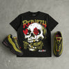 Aya Brown x Max 95 Atomic Green DopeSkill T-Shirt Rebirth Graphic