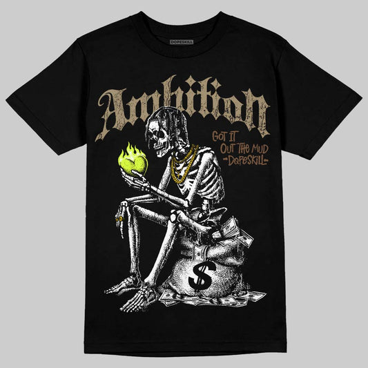 Air Foamposite Pro "Green Camo" DopeSkill T-Shirt Ambition Graphic Streetwear - Black