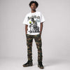 Foamposite One Green Camo DopeSkill T-Shirt Ambition Graphic