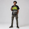 Foamposite One Green Camo DopeSkill T-Shirt Paper Chaser Boy Graphic
