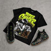 Foamposite One Green Camo DopeSkill T-Shirt Paper Chaser Boy Graphic