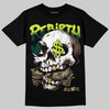 Air Foamposite Pro "Green Camo" DopeSkill T-Shirt Rebirth Graphic Streetwear - Black