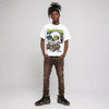 Foamposite One Green Camo DopeSkill T-Shirt Rebirth Graphic