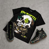 Foamposite One Green Camo DopeSkill T-Shirt Rebirth Graphic
