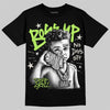 Foamposite One "Phantom/Barely Volt" DopeSkill T-Shirt Boss Up Graphic Streetwear - Black