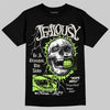 Foamposite One "Phantom/Barely Volt" DopeSkill T-Shirt Jealousy Graphic Streetwear - Black
