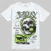 Foamposite One "Phantom/Barely Volt" DopeSkill T-Shirt Jealousy Graphic Streetwear - White 