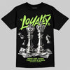 Foamposite One "Phantom/Barely Volt" DopeSkill T-Shirt Loyalty Graphic Streetwear - Black