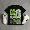 Foamposite Phantom Volt DopeSkill T-Shirt Real Ones Move In Silence Graphic