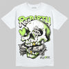 Foamposite One "Phantom/Barely Volt" DopeSkill T-Shirt Rebirth Graphic Streetwear - White