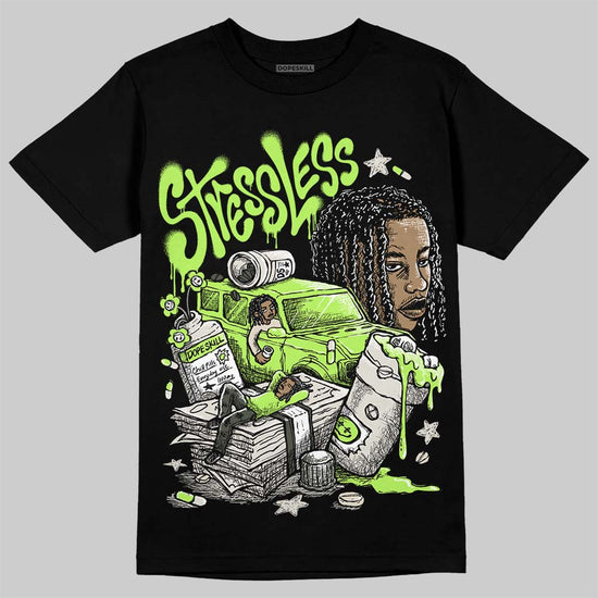Foamposite One "Phantom/Barely Volt" DopeSkill T-Shirt Stressless Graphic Streetwear - Black