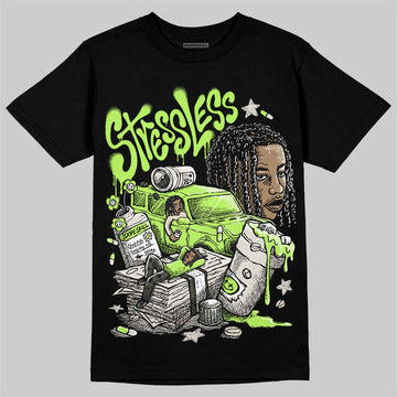 Foamposite One "Phantom/Barely Volt" DopeSkill T-Shirt Stressless Graphic Streetwear - Black