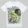 Foamposite One "Phantom/Barely Volt" DopeSkill T-Shirt Stressless Graphic Streetwear - White