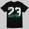 Jordan 12 Bucks DopeSkill T-Shirt 23 with 12s Pattern Graphic Streetwear - Black