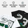 Bucks 12s DopeSkill T-Shirt 23 with 12s Pattern Graphic