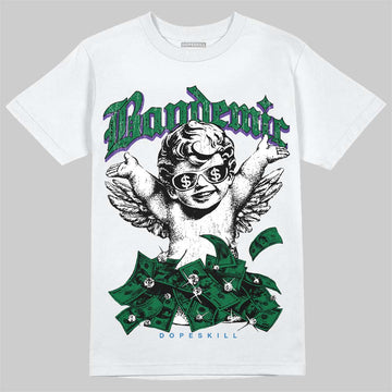 Jordan 12 Bucks DopeSkill T-Shirt Bandemic Graphic Streetwear - WHite