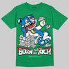Jordan 12 Bucks DopeSkill T-Shirt Born To Be Rich Graphic Streetwear - Irish green