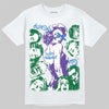 Jordan 12 Bucks DopeSkill T-Shirt Built Different Graphic Streetwear - White