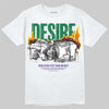 Jordan 12 Bucks DopeSkill T-Shirt Desire Graphic Streetwear - White
