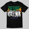Jordan 12 Bucks DopeSkill T-Shirt Desire Graphic Streetwear - Black