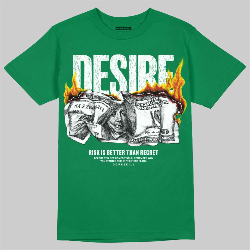 Jordan 12 Bucks DopeSkill T-Shirt Desire Graphic Streetwear - Irish Green