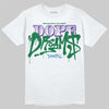 Jordan 12 Bucks DopeSkill T-Shirt Dope Dreams Graphic Streetwear - White
