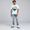 Bucks 12s DopeSkill T-Shirt Heart Jordan 12 Graphic