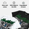 Bucks 12s DopeSkill Oversize Print T-Shirt Heartless Graphic