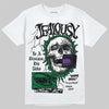 Jordan 12 Bucks DopeSkill T-Shirt Jealousy Graphic Streetwear - White