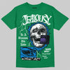 Jordan 12 Bucks DopeSkill T-Shirt Jealousy Graphic Streetwear - Irish Green