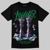 Jordan 12 Bucks DopeSkill T-Shirt Loyalty Graphic Streetwear - Black
