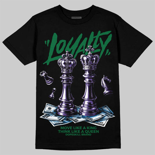 Jordan 12 Bucks DopeSkill T-Shirt Loyalty Graphic Streetwear - Black