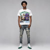 Bucks 12s DopeSkill Oversize Print T-Shirt Lust Vice Graphic