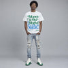 Bucks 12s DopeSkill T-Shirt Money Is Our Motive Typo Graphic