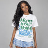 Bucks 12s DopeSkill T-Shirt Money Is Our Motive Typo Graphic