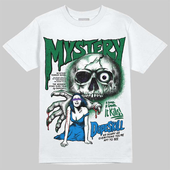 Jordan 12 Bucks DopeSkill T-Shirt Mystery Ghostly Grasp Graphic Streetwear - White