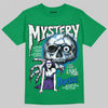 Jordan 12 Bucks DopeSkill T-Shirt Mystery Ghostly Grasp Graphic Streetwear - Irish Green