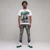 Bucks 12s DopeSkill Oversize Print T-Shirt No Money No Lust Graphic