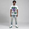 Bucks 12s DopeSkill Oversize Print T-Shirt No Turkey Graphic