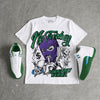 Bucks 12s DopeSkill Oversize Print T-Shirt No Turkey Graphic